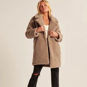 A&F Teddy Coat